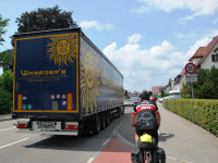 cyklisté u Bodensee