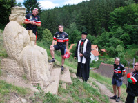 Cyklisté u Krakovce