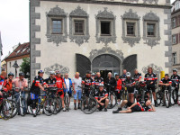 cyklisté v Ravensburgu
